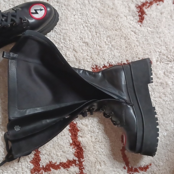SUPER RARE-Size W11- Dolls Kill.X.Marilyn Manson-Knee High Platforms!! - Picture 8 of 17